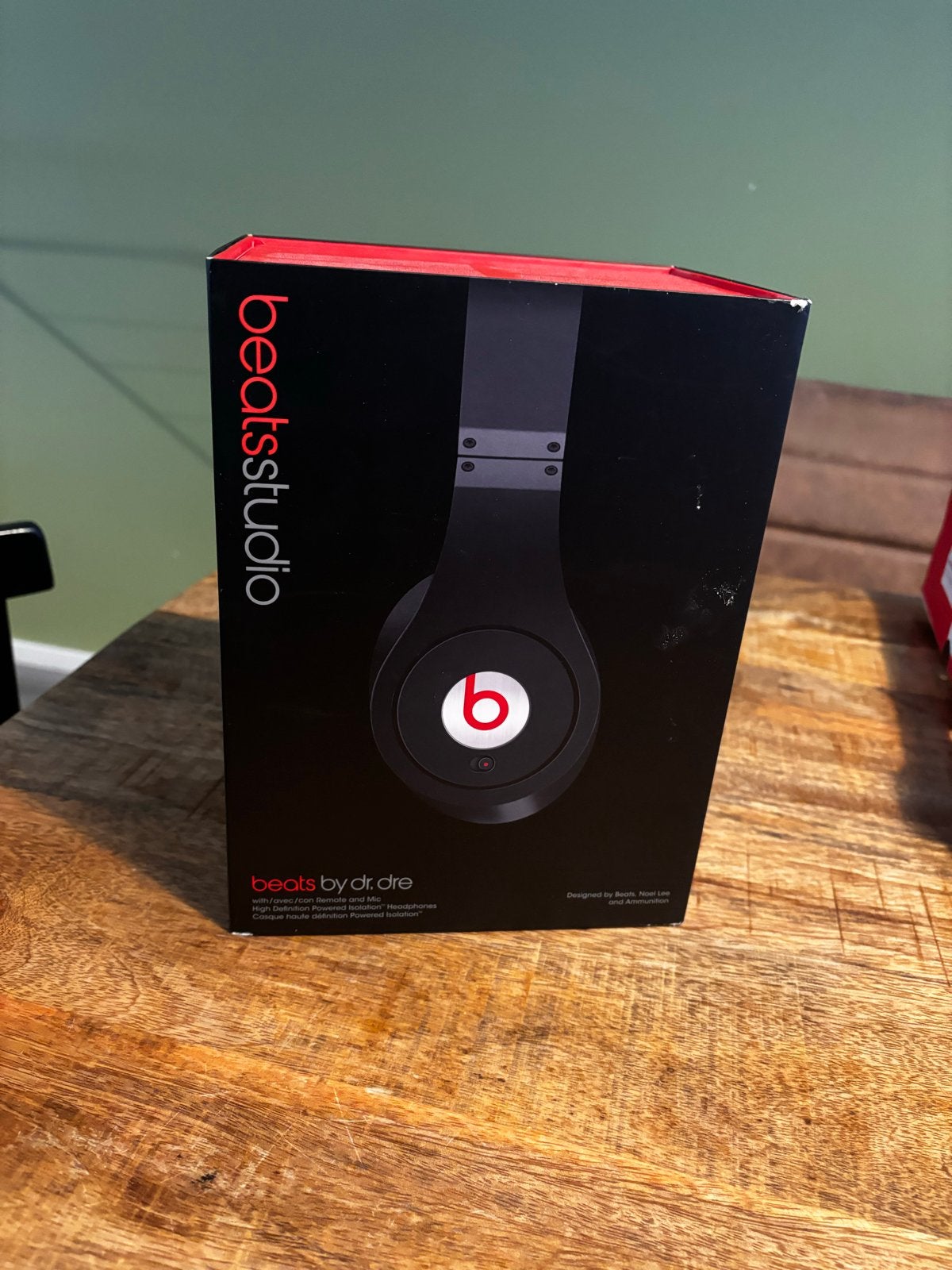Beats Studio by Dr. Dre Koptelefoon - Zwart, Gebruikt, Beats, Ophalen of Verzenden, Over-ear