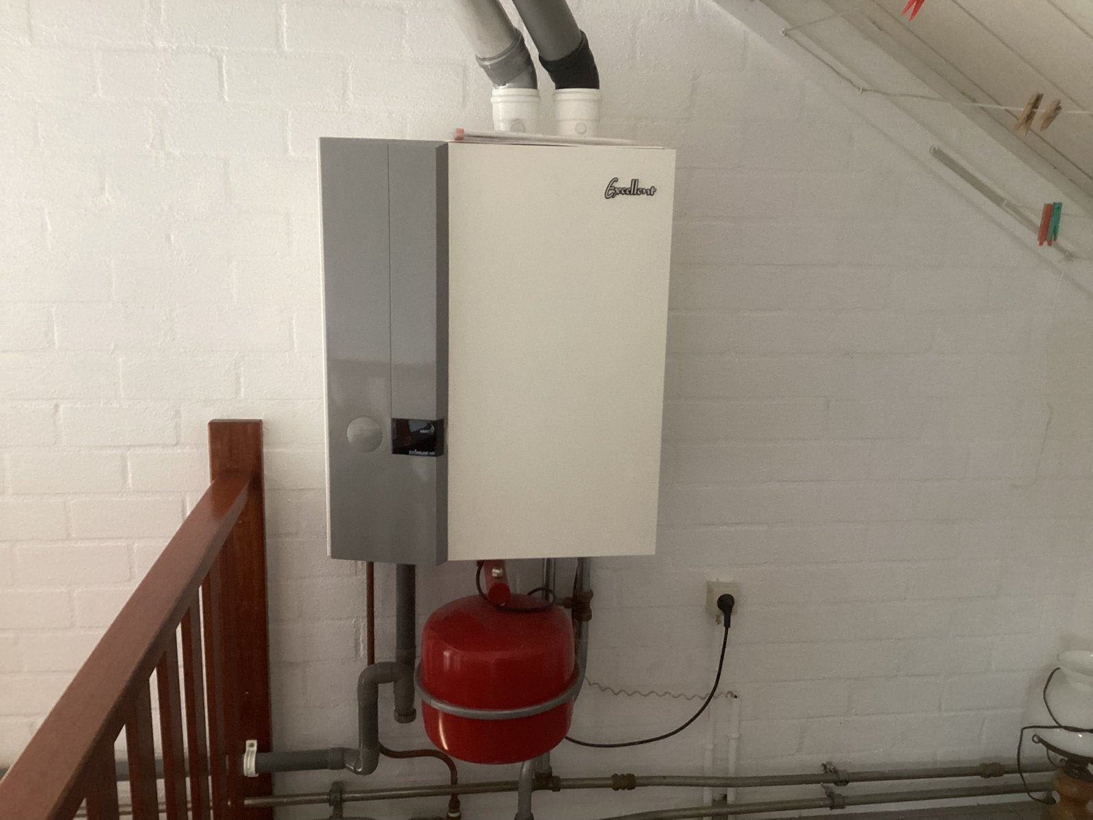 Nefit ecomline excellent hr 30, Ophalen, 30 tot 80 cm, Cv-ketel of Combi-ketel, Minder dan 60 cm