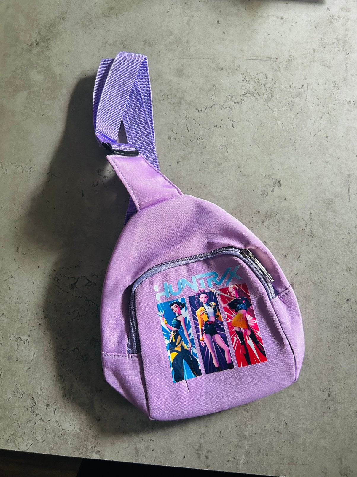K Pop Hunter demon tasje kinderen tot 6 jaar, Ophalen of Verzenden, Nieuw, Paars