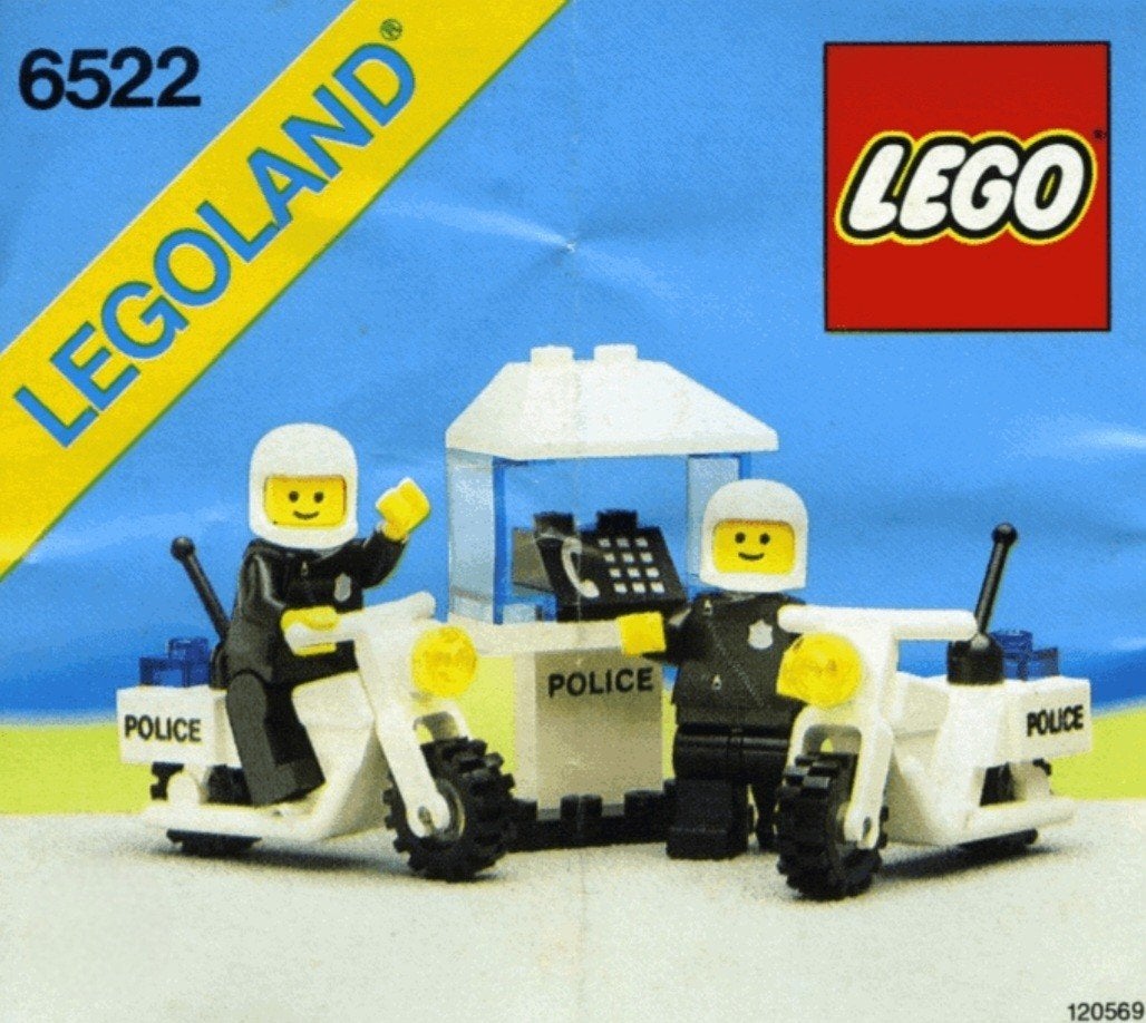 LEGO Legoland Politie Sets 6522 & 6506& 6506, Gebruikt, Compleet, Lego, Ophalen of Verzenden