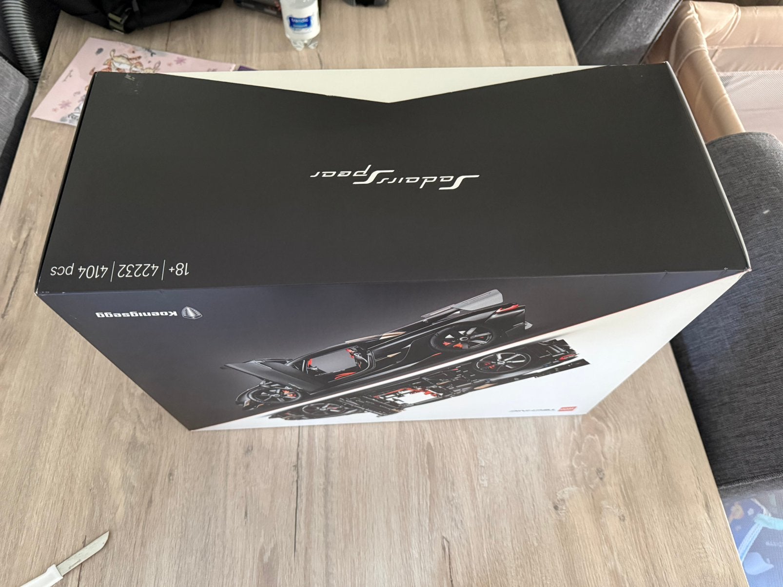 Lego Koenigsegg Sadair's Spear megacar nieuw in doos, Kinderen en Baby's, Lego, Nieuw, Ophalen of Verzenden, Compleet