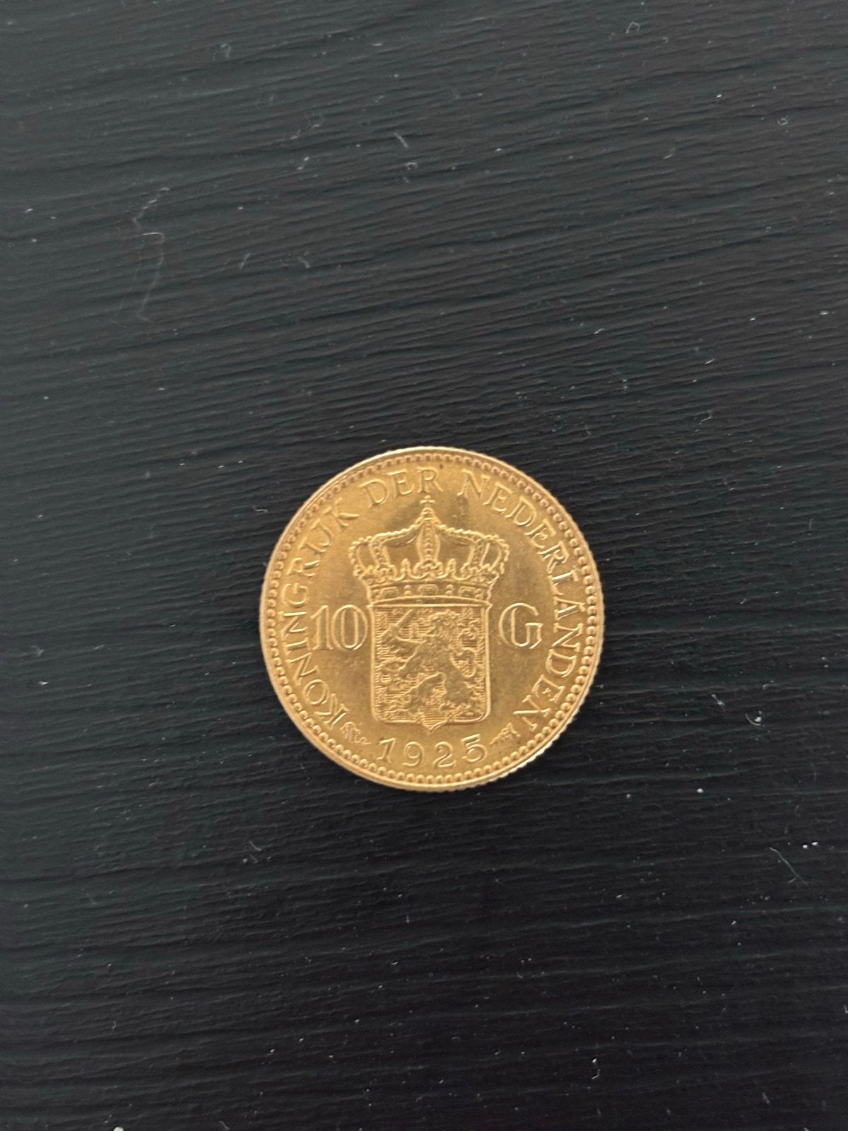 Gouden Tientje Koningin Wilhelmina 1925, Postzegels en Munten, Koningin Wilhelmina, Losse munt, 10 gulden, Goud
