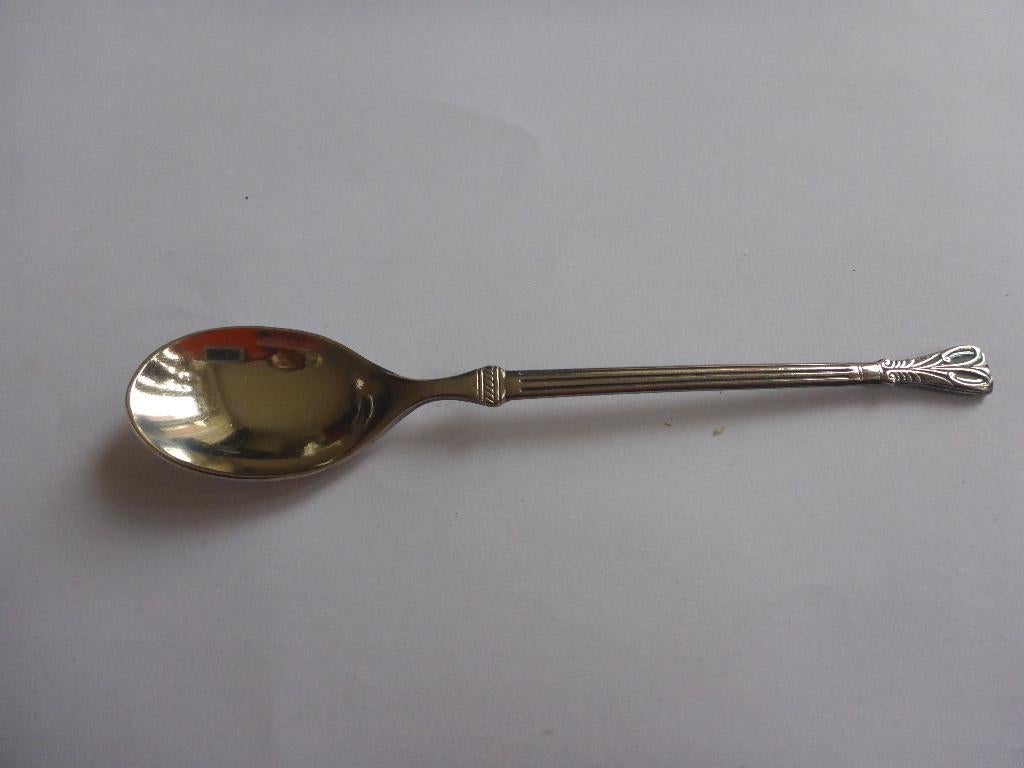 Koffielepeltje, sola 100, empire., Huis en Inrichting, Keuken | Bestek, Ophalen of Verzenden, Zo goed als nieuw, Zilver, Los bestek