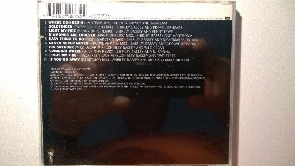 Shirley Bassey - The Remix Album...Diamonds Are Forever, Ophalen of Verzenden, Zo goed als nieuw, Pop, Album