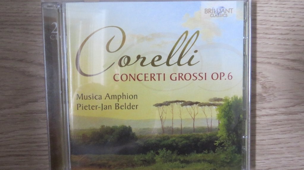 2cd: Corelli, Concerti Grossi, Musica Amphion, P.J. Belder, Ophalen of Verzenden, Classicisme, Zo goed als nieuw, Kamermuziek