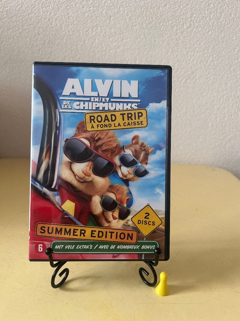 DVD Alvin en de Chipmunks: Road Trip (Summer Edition), Ophalen of Verzenden, Zo goed als nieuw, Dieren, Vanaf 6 jaar