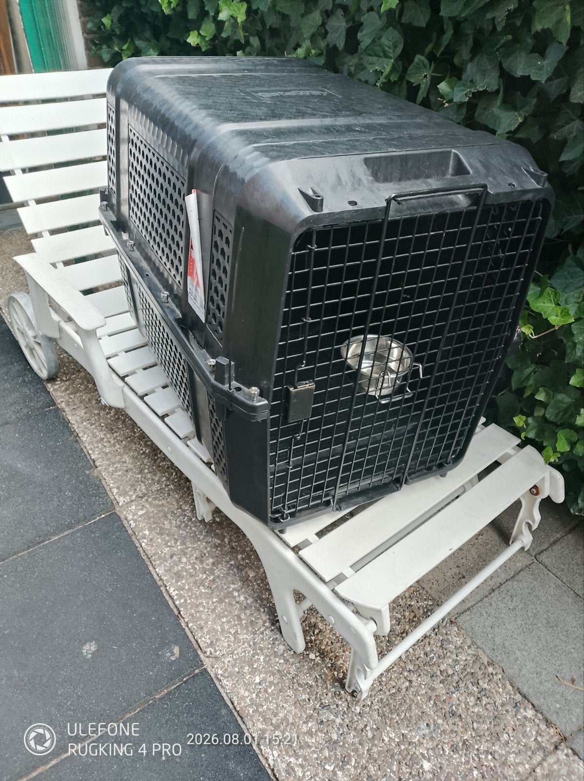 te koop grote transportbox, Ophalen, Zo goed als nieuw
