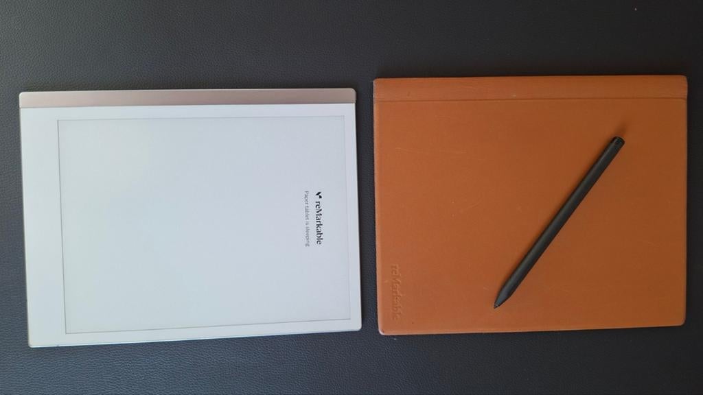 Remarkable 2 met hoes en marker, Ophalen of Verzenden, Zo goed als nieuw
