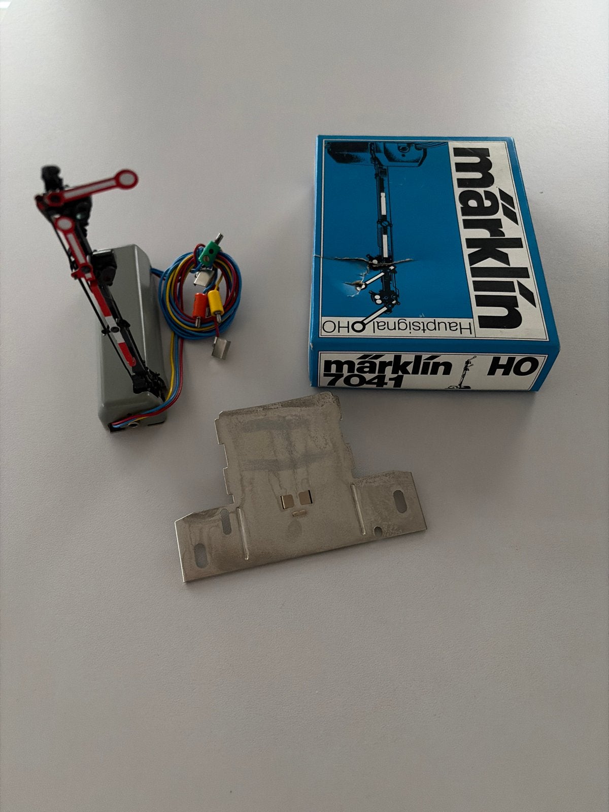 Märklin HO 7041 Hoofdsein - Gebruikt, Hobby en Vrije tijd, Modeltreinen | H0, Wisselstroom, Gebruikt, Overige typen, Ophalen of Verzenden