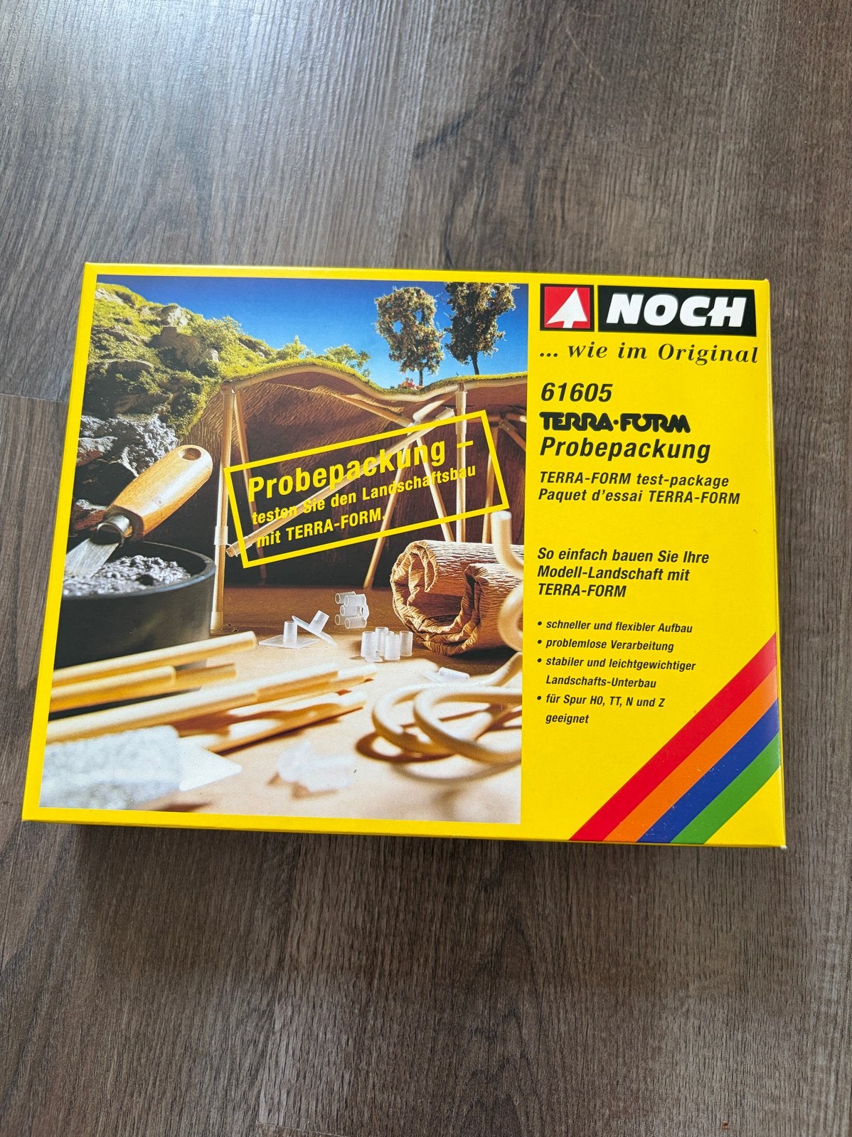 NOCH 61605 TERRA-FORM Proefpakket voor landschapsbouw, Ophalen of Verzenden, Nieuw, Groter dan 1:35, Diorama