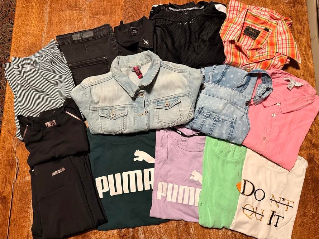 Kledingpakket maat 158/164 Puma Vingino Mad:sen Zara Primark, Ophalen of Verzenden, Zo goed als nieuw, Jongen of Meisje