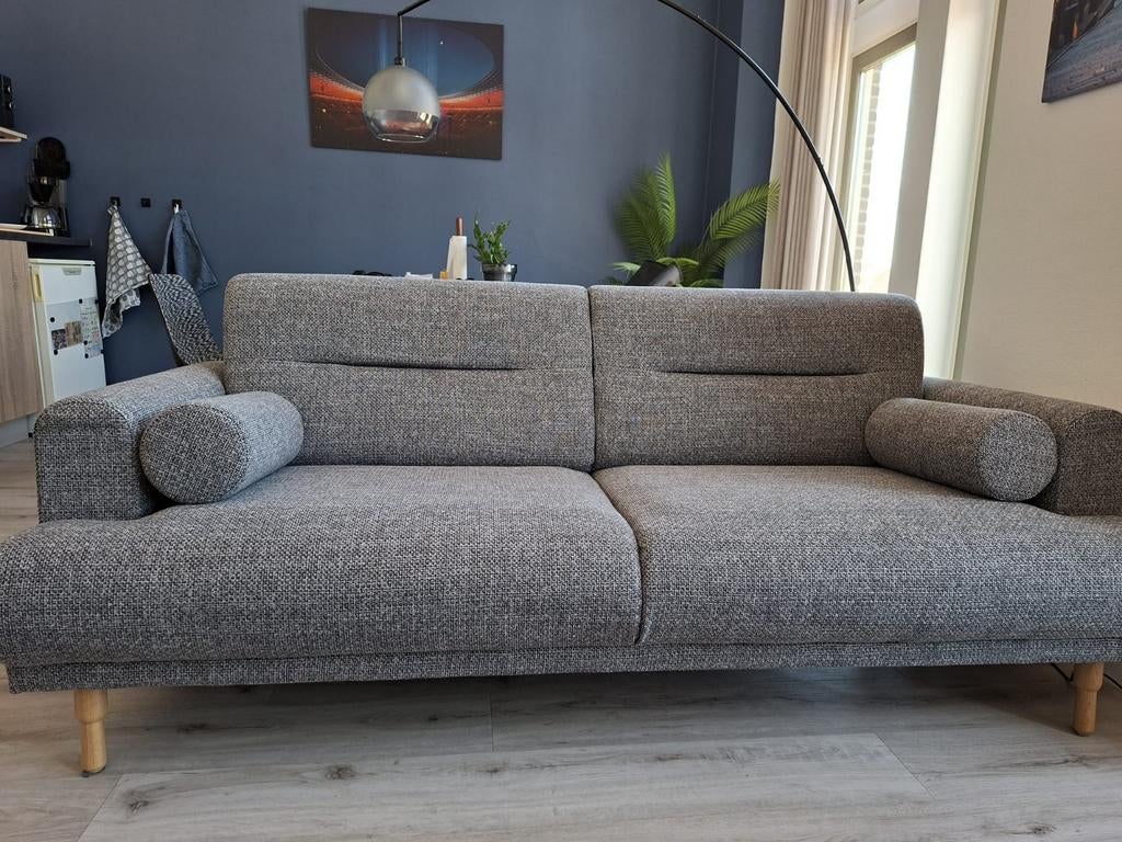 Comfortabele Långaryd bank - Grijs, 3-zits, Ophalen, Gebruikt, Modern, Scandinavisch, Driepersoons