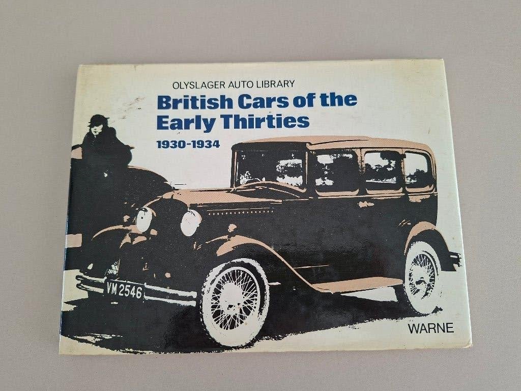 BRITISH CARS OF THE EARLY THIRTIES 1930 - 1934, Verzenden, Gelezen, Algemeen