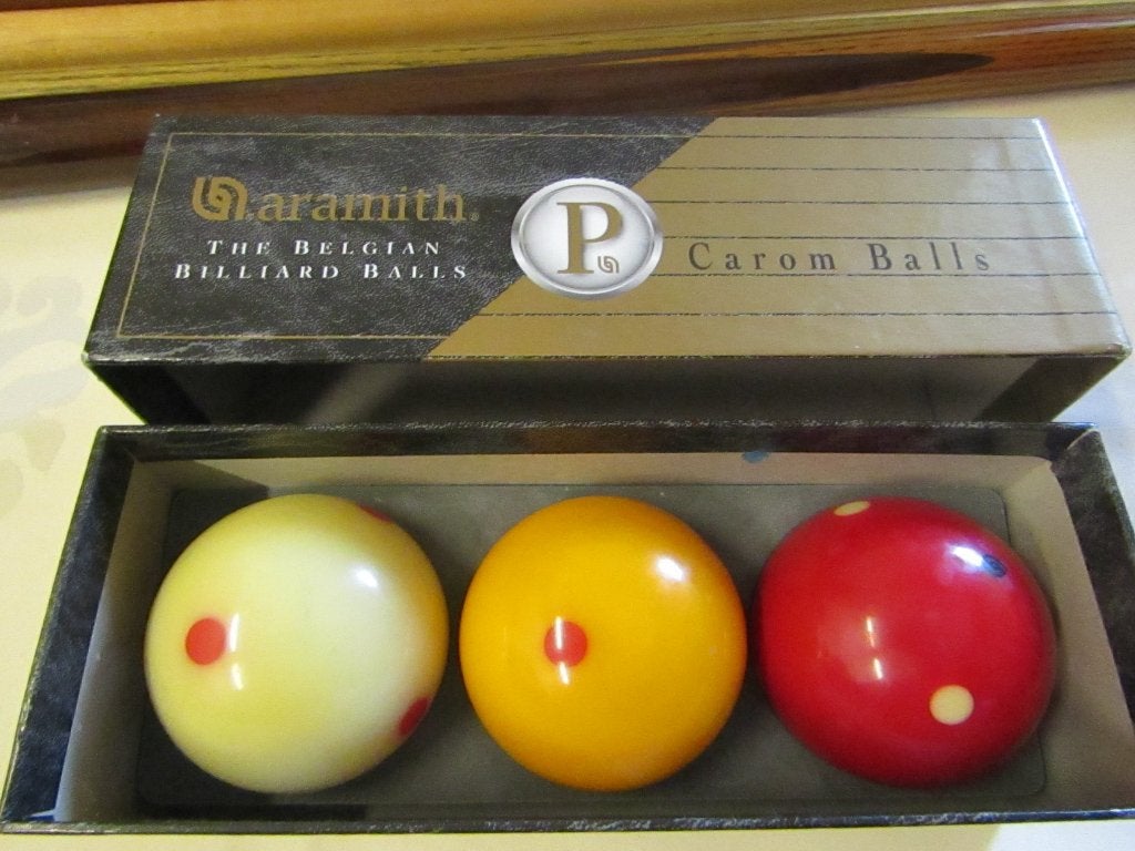 Biljartballen en keu's, Ophalen of Verzenden, Gebruikt, Keu of Ballen