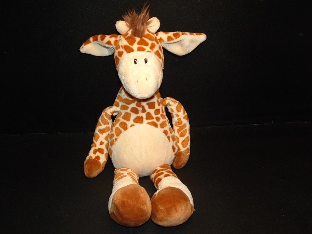 ANNA CLUB PLUSH GIRAFFE SILLY SAM VELOURS ROOMWIT M, Verzenden, Nieuw, Overige typen