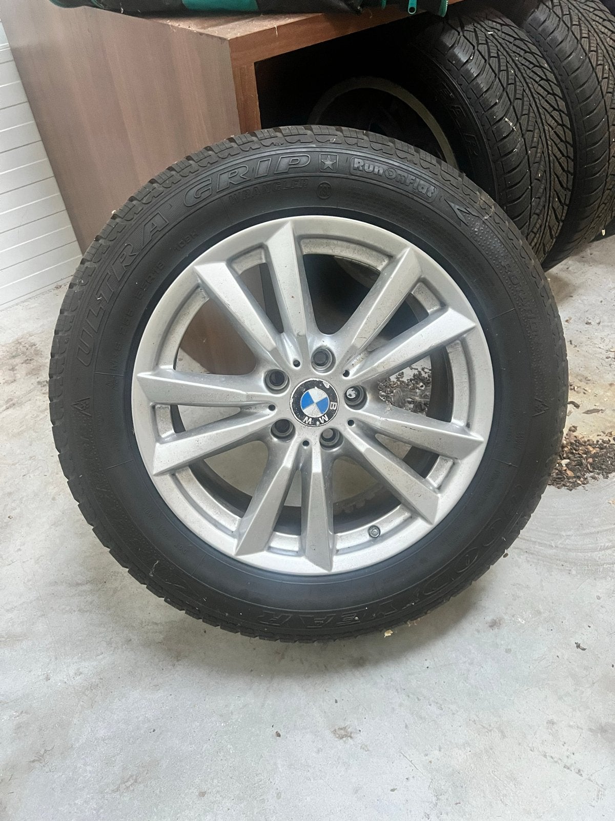 8 stuks BMW X5 /X6 18 en 19 inch velgen, Gebruikt, 255 mm, Banden en Velgen, Winterbanden