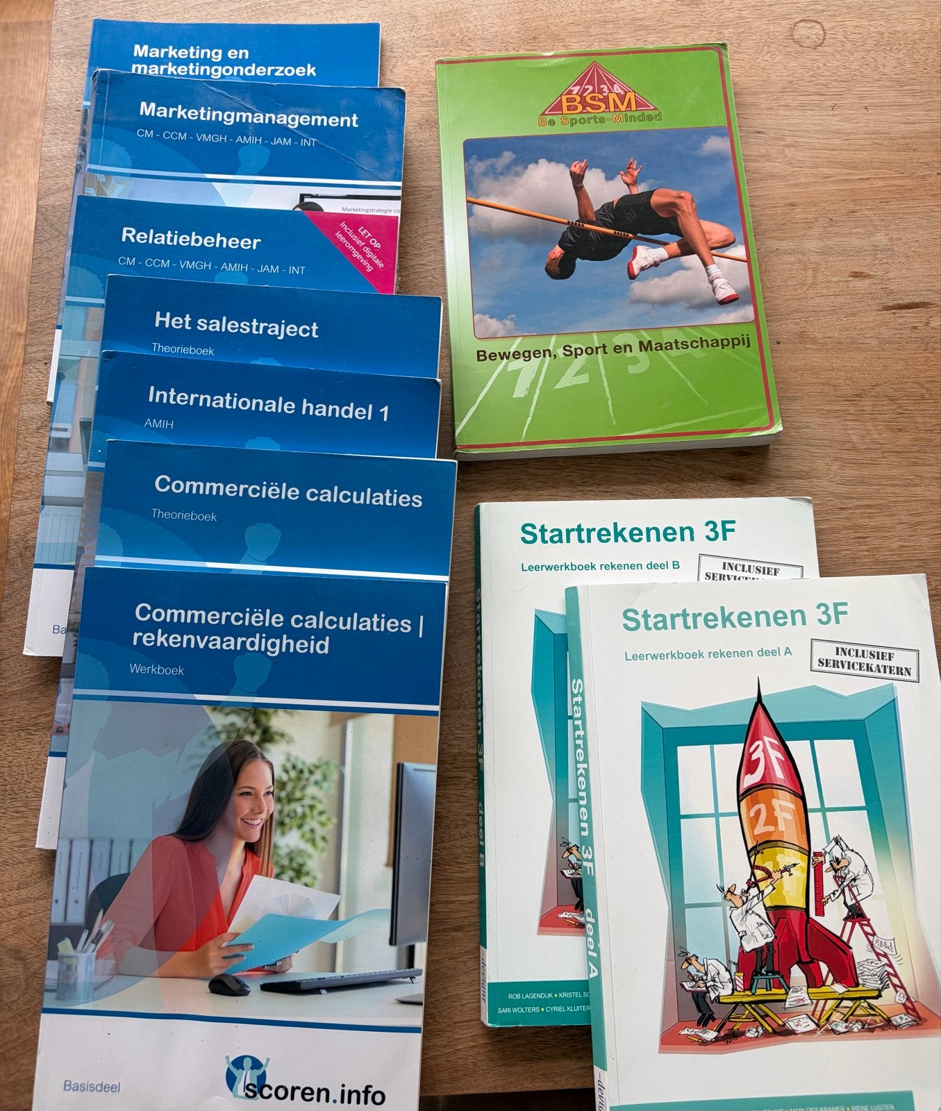Studieboeken / schoolboeken IB, Ophalen, Beta, Zo goed als nieuw, MBO