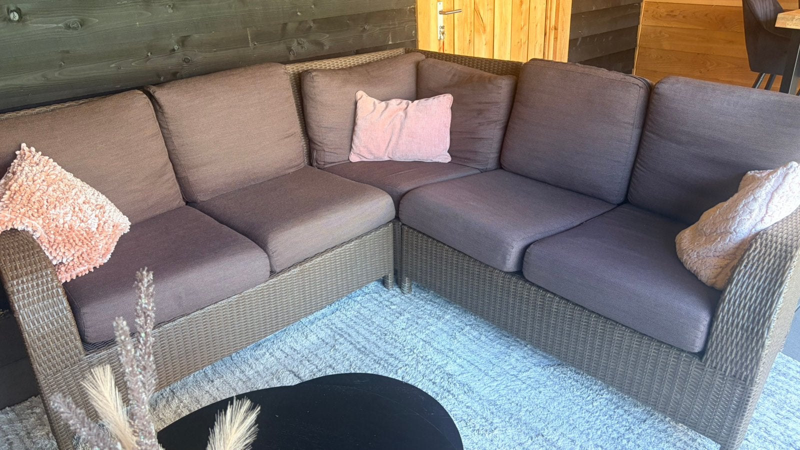 Loungeset, Tuin en Terras, Ophalen, Zo goed als nieuw