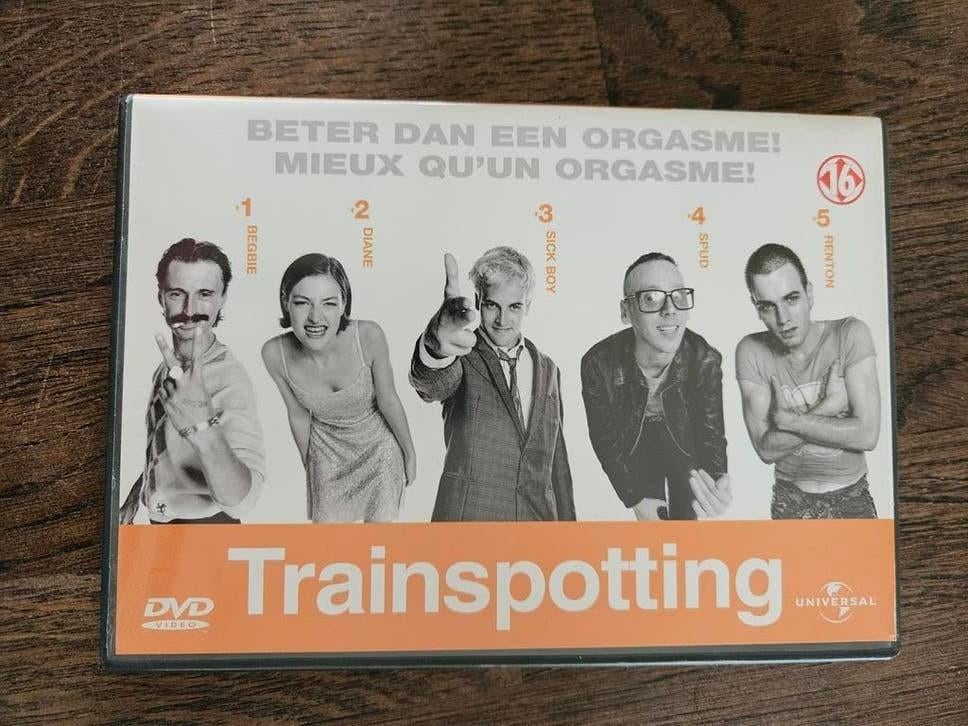 Trainspotting DVD - Klassieke Britse film, Vanaf 16 jaar, Ophalen of Verzenden, Gebruikt