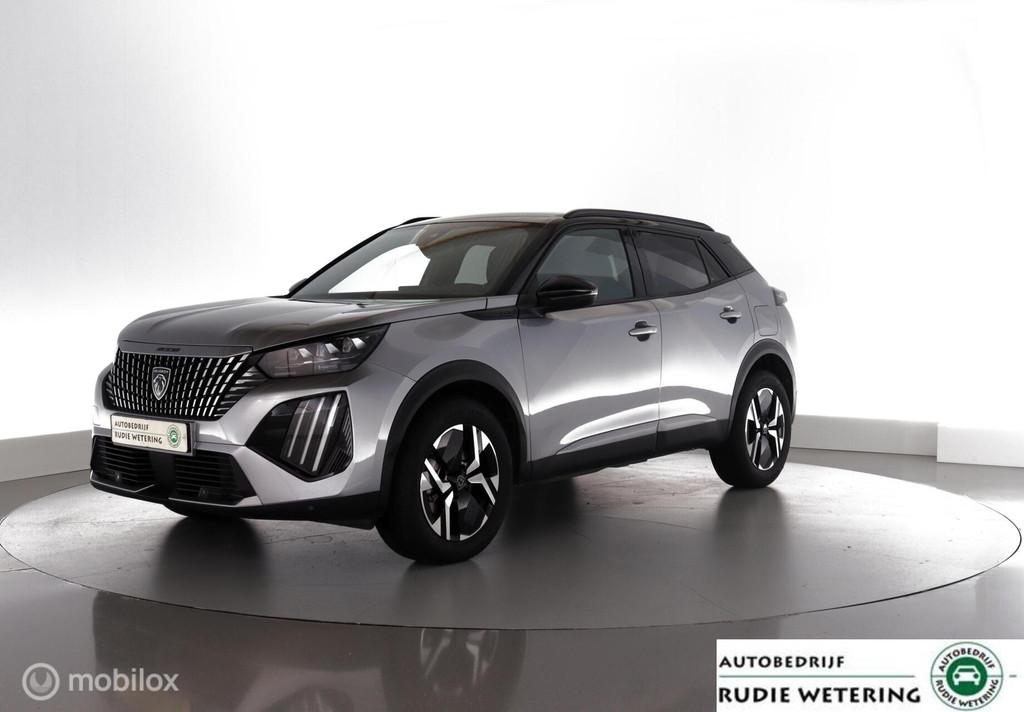 Peugeot 2008 1.2 Hybrid 136 GT automaat leer|led|cam360|ecc|, Auto's, 1272 kg, Gebruikt, 1199 cc, Met garantie (alle)