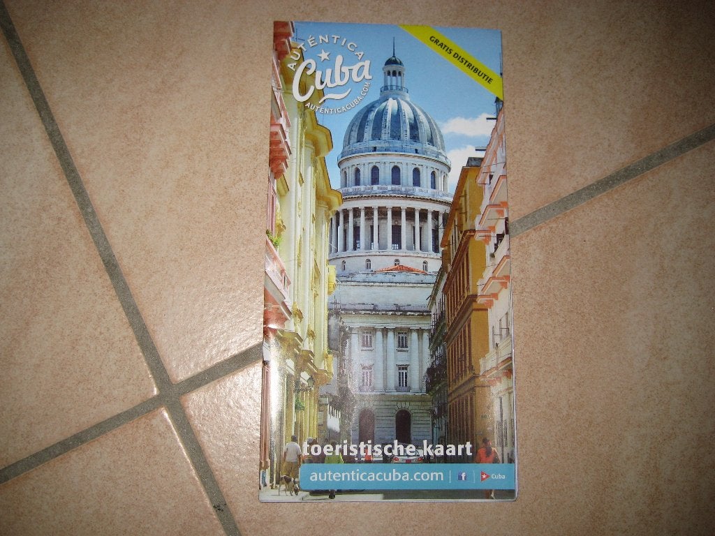 landkaart van Cuba, Verzenden, 2000 tot heden, Nieuw, Europa Overig