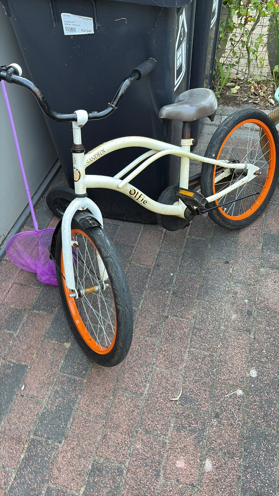 Gratis kinderfiets, Minder dan 47 cm, Ophalen, Gebruikt, Staal