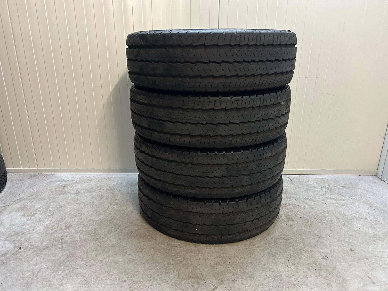 225 75 16 CP Continental Vancocamper 4ST 2024/2021, Ophalen, Gebruikt, 16 inch, Continental
