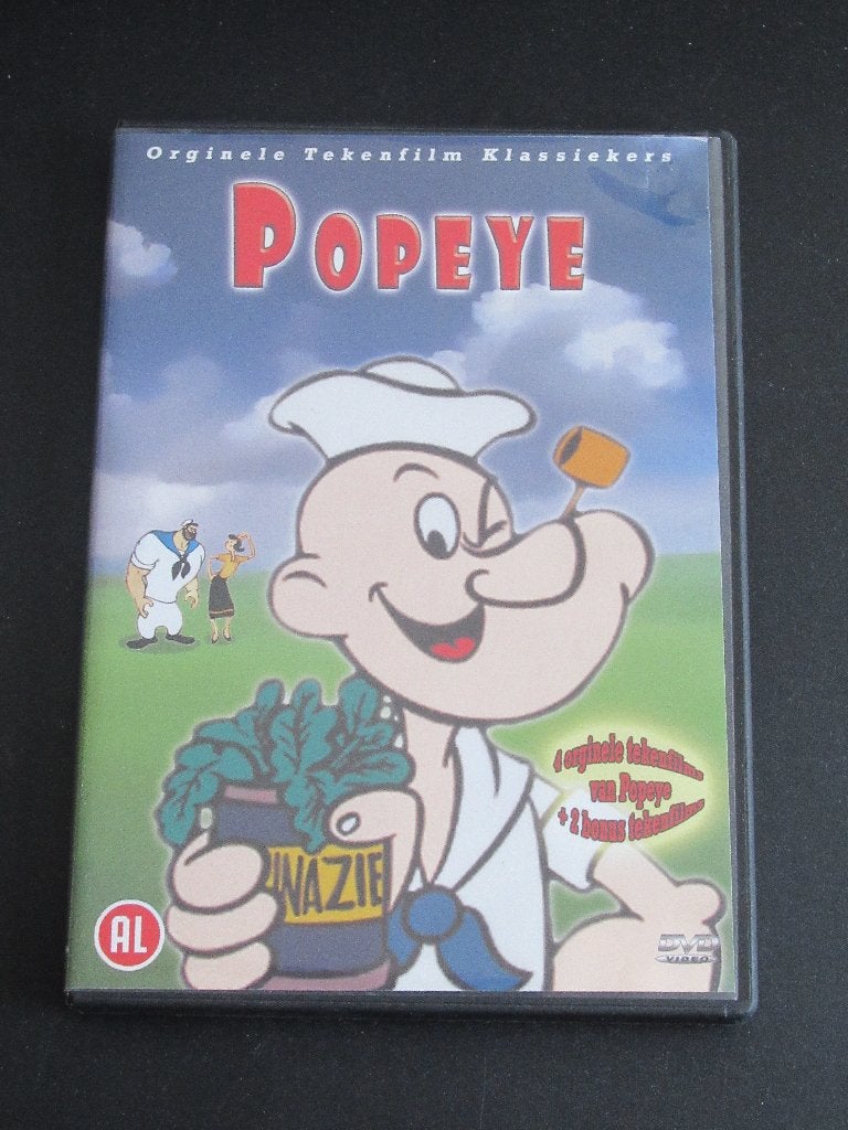 DVD Popeye tekenfilm klassiekers, Gebruikt, Tekenfilm, Verzenden, Alle leeftijden