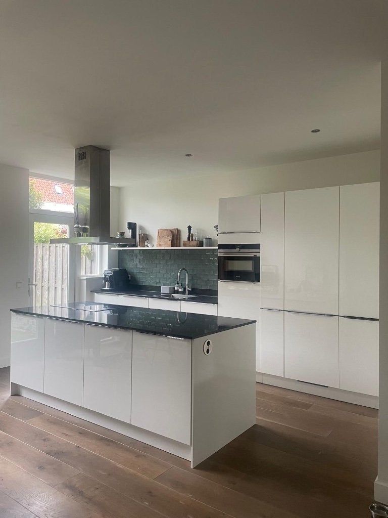 keuken, Huis en Inrichting, Keuken | Complete keukens, Ophalen, Gebruikt, Wit, Composiet