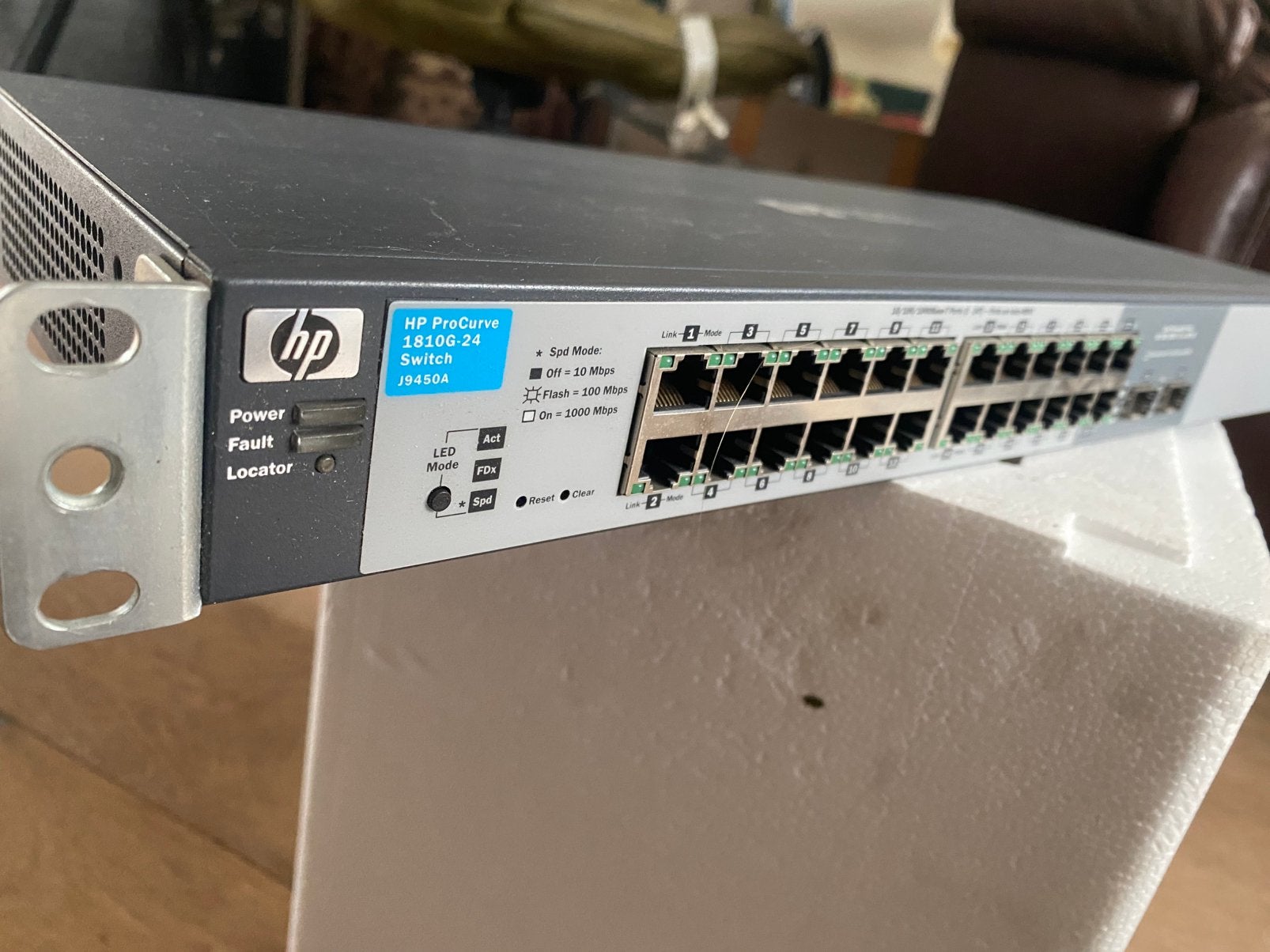 Hp pro-curve switch, Computers en Software, Ophalen of Verzenden, Zo goed als nieuw