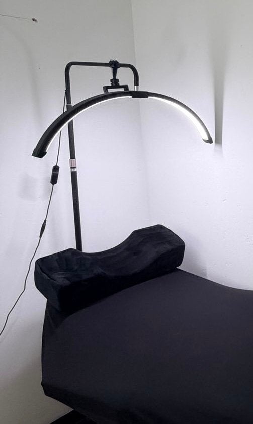 Halve maan staand lamp met afstandsbediening wimperlamp moon, 30 cm of meer, Zwart, Nieuw, 75 cm of meer