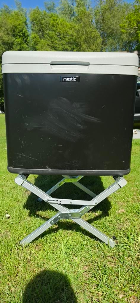 Mestic elektrische koelbox met standaard, Caravans en Kamperen, Koelboxen, Ophalen, Elektrisch