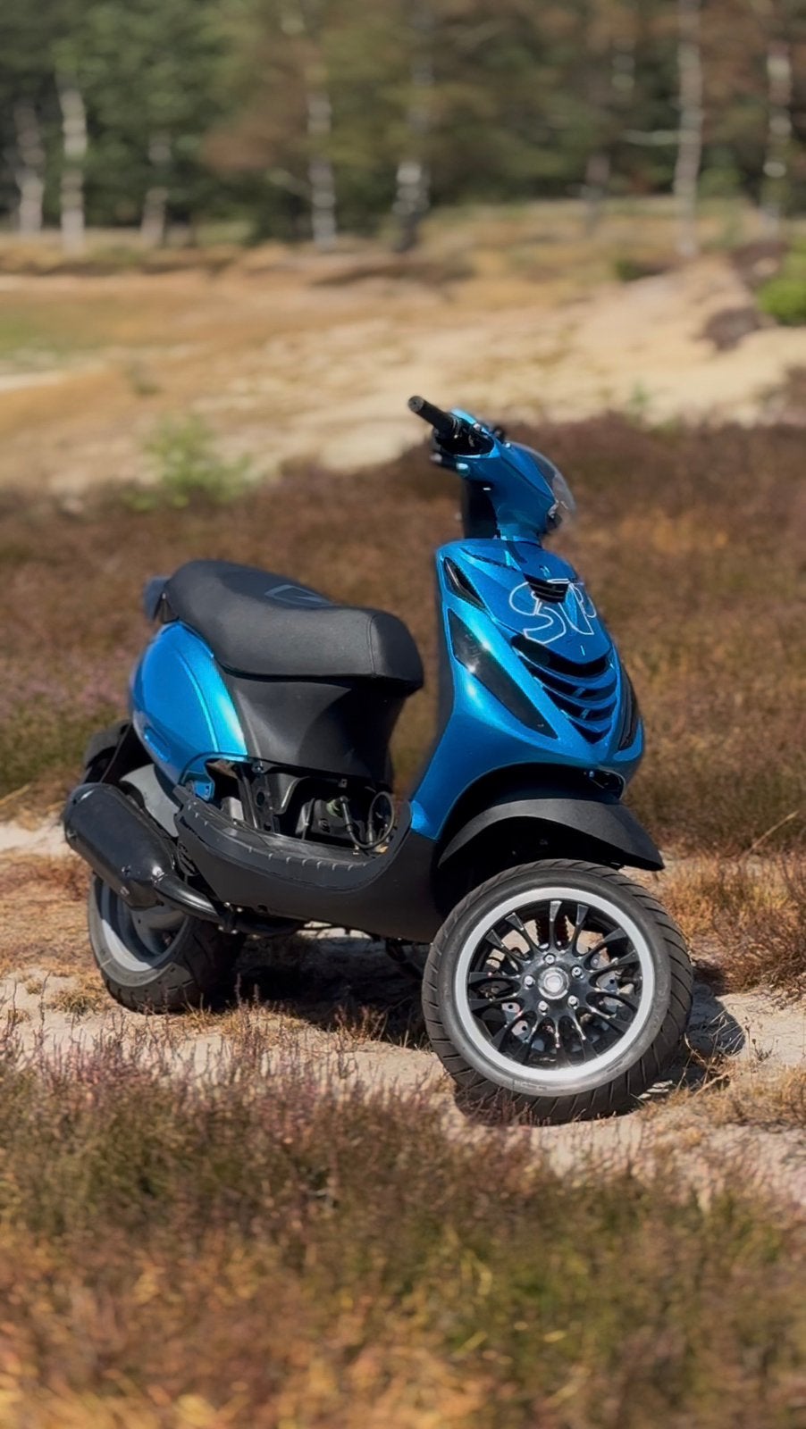 Zip 125cc (Blok met pap), Ophalen, Tweetakt, Maximaal 45 km/u, Zip