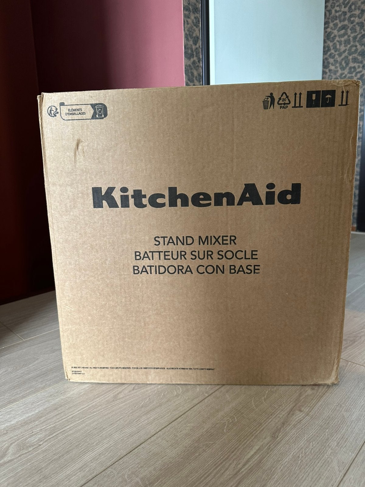 Kitchen Aid ONYX ZWART 4,8L ARTISAN 5KSM125EOB NIEUW IN DOOS, 4 liter of meer, Ophalen, Nieuw, 3 snelheden of meer