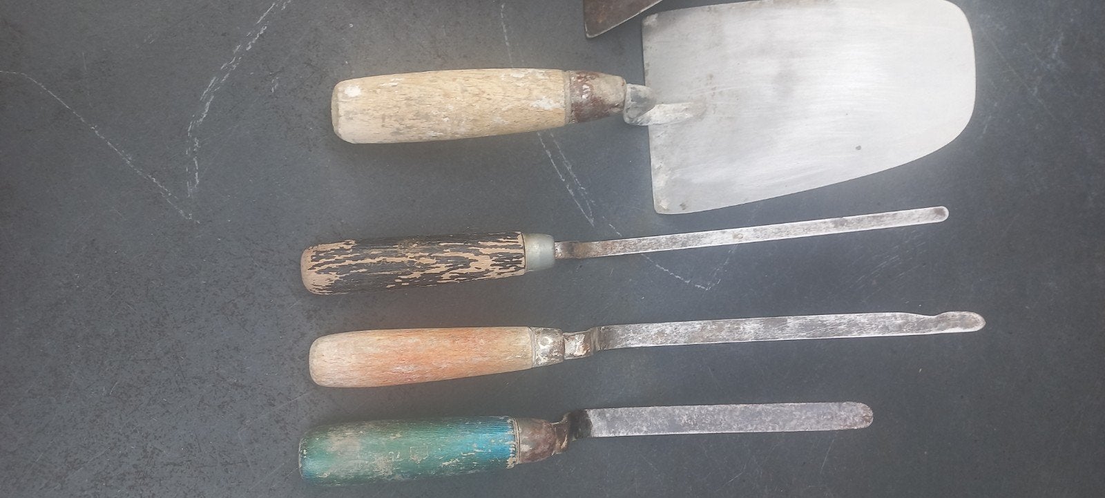 Metselgereedschap: Troffels en Voegspijkers (8-15mm), Ophalen of Verzenden, Gebruikt