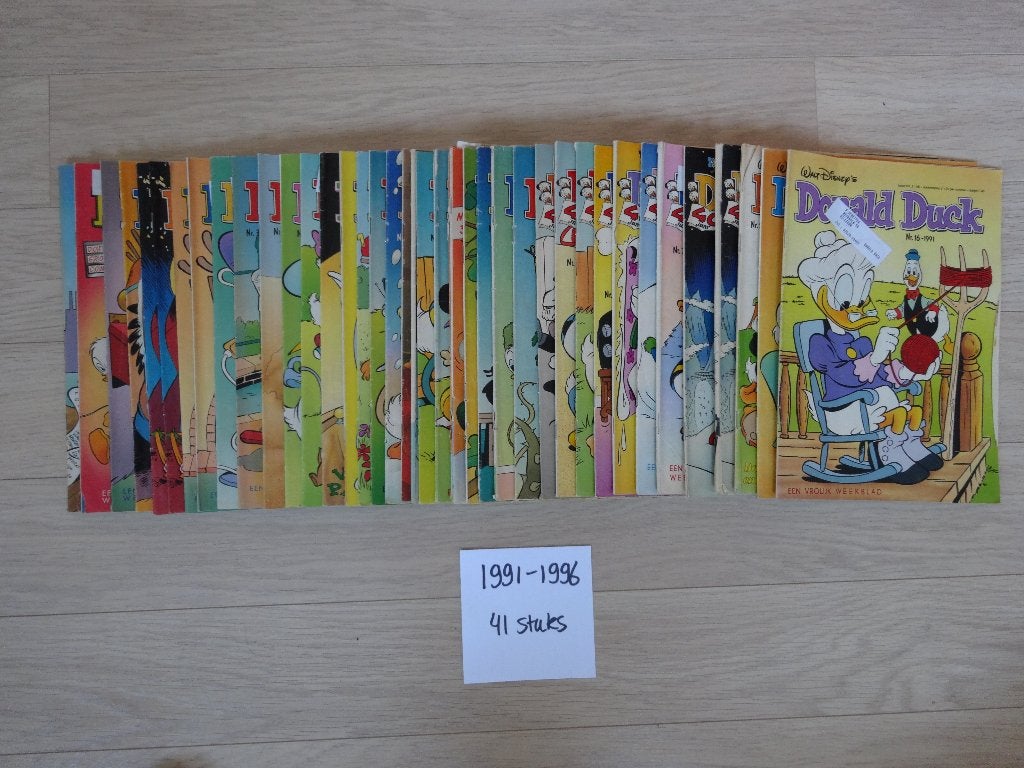 Donald Duck jaargang 1991-1996 – 41 st, Meerdere stripboeken, Ophalen of Verzenden, Zo goed als nieuw