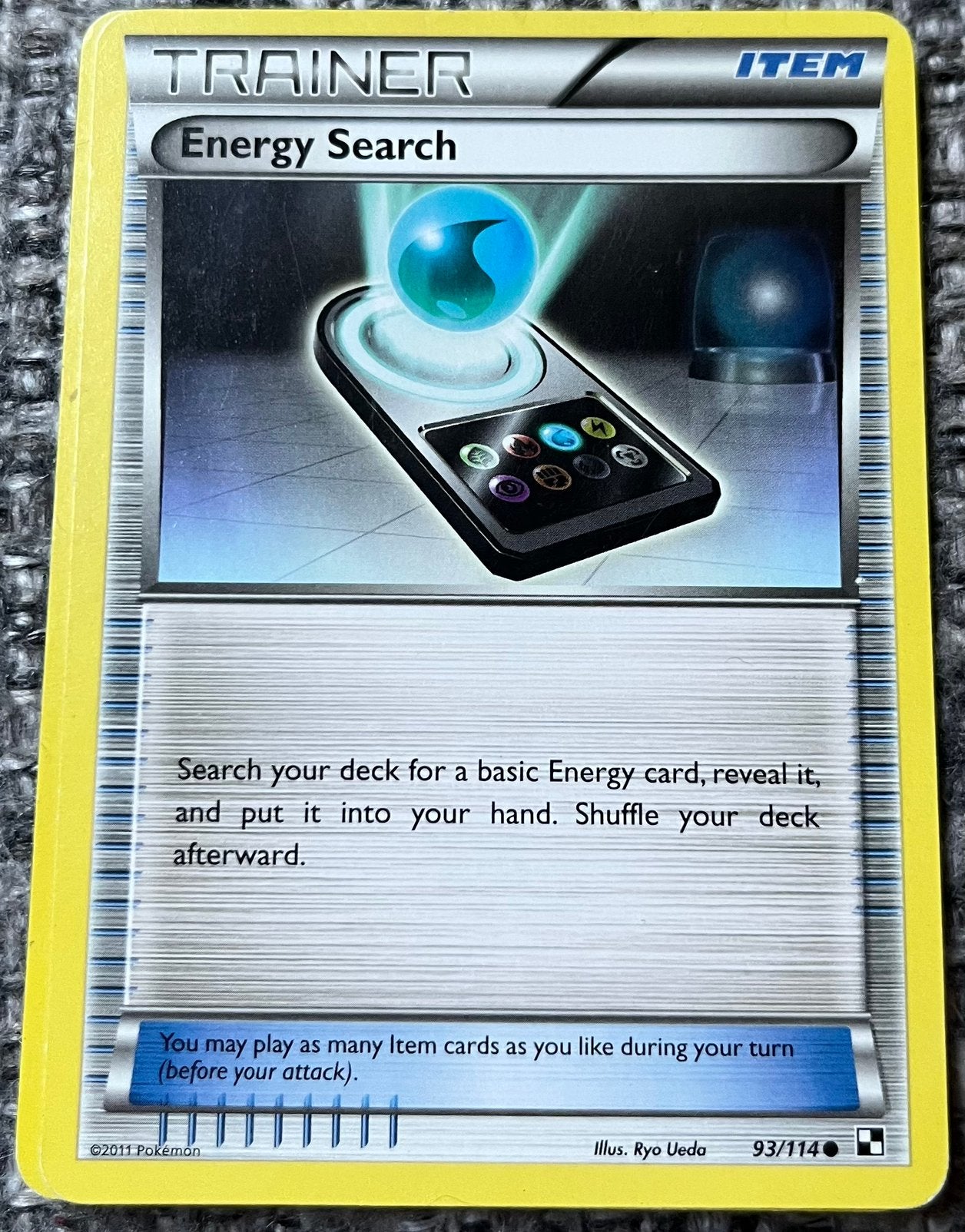 Pokémonkaart van Energy Search • Black & White (093/114), Verzenden, Nieuw, Losse kaart