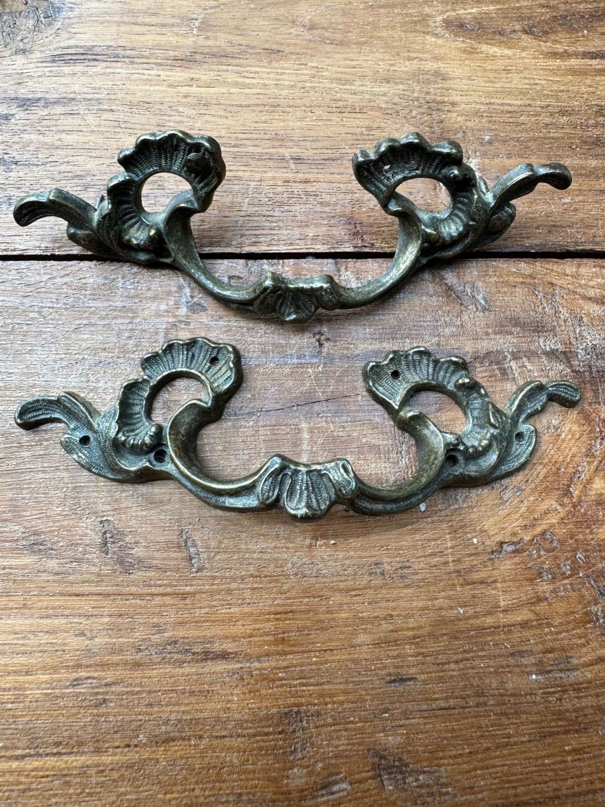 2 Vintage Huwil  grepen – Model 8485 – Rococo / Barok, Ophalen of Verzenden, Gebruikt, Overige typen