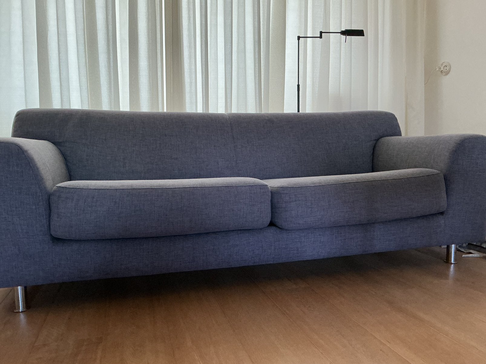 3-zits bank, Huis en Inrichting, Ophalen, Gebruikt, Tweepersoons, 75 tot 100 cm