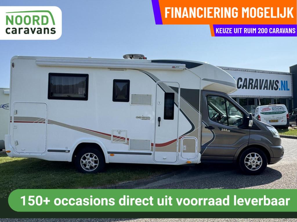 Challenger 288EB GENESIS SPEC (FORD), QUEENSBED, 52058 KM!, Caravans en Kamperen, Campers, Bedrijf, Challenger, Half-integraal