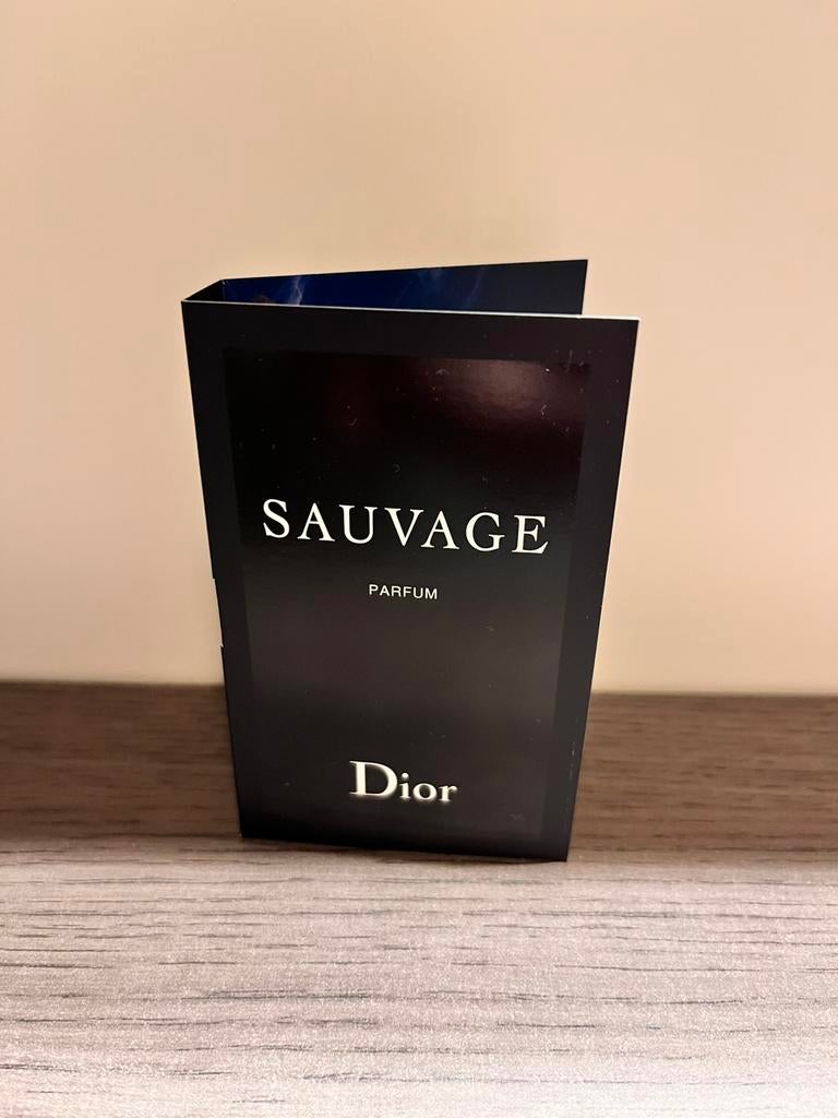 Dior Sauvage parfum sample, Ophalen of Verzenden, Nieuw