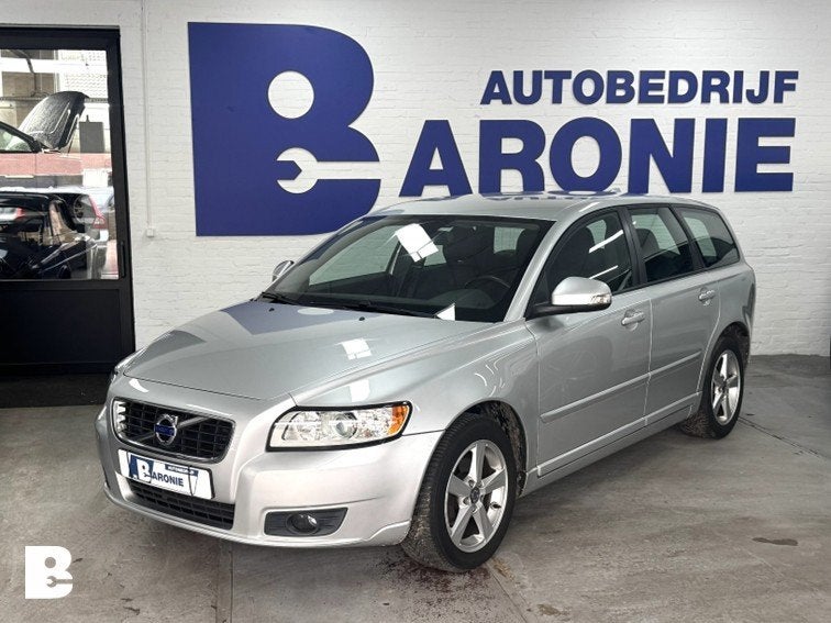 Volvo V50 2.0 Sport, Auto's, Stof, Gebruikt, Zwart, Origineel Nederlands