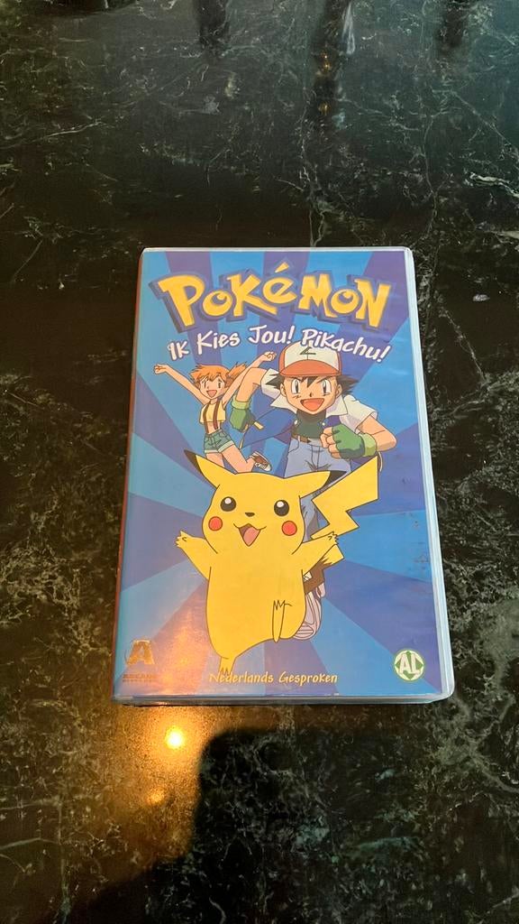 Pokémon videoband ik kies jou Pikachu, Cd's en Dvd's, VHS | Kinderen en Jeugd, Alle leeftijden, Ophalen of Verzenden, Zo goed als nieuw