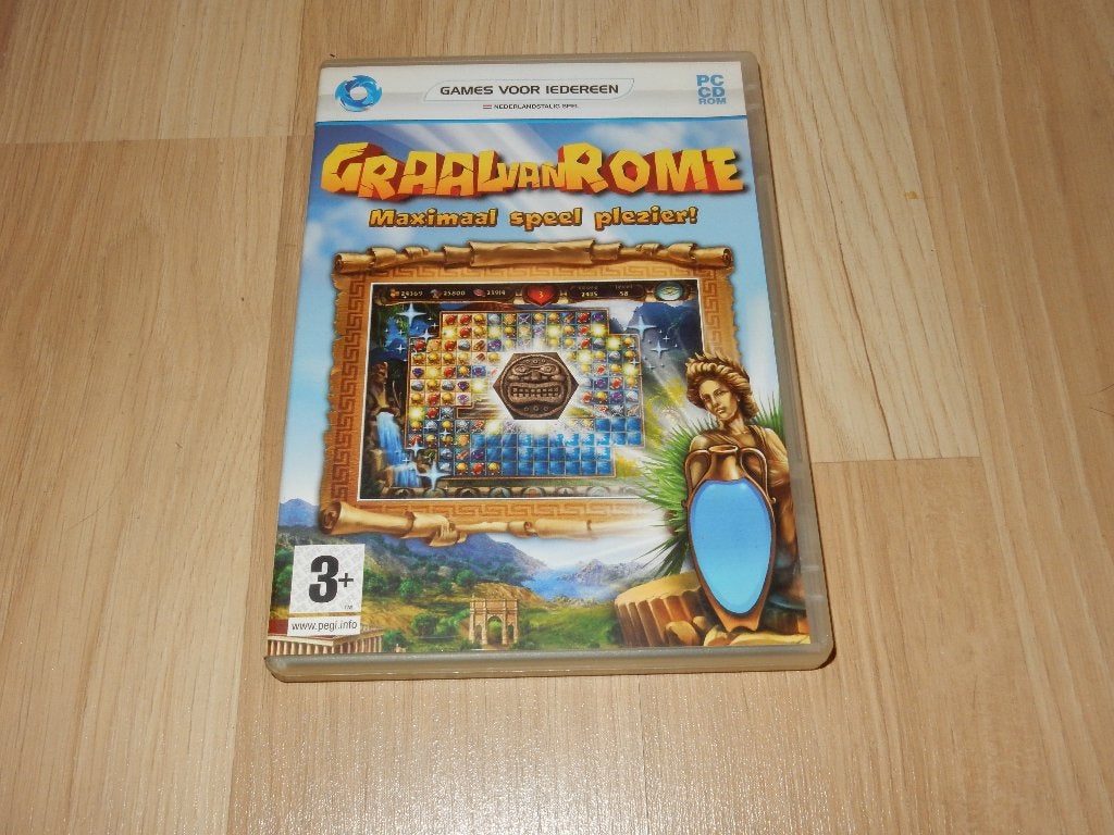 PC Spel: Graal van Rome, te koop – Nederlandstalig., Puzzel en Educatief, 1 speler, Ophalen of Verzenden, Zo goed als nieuw