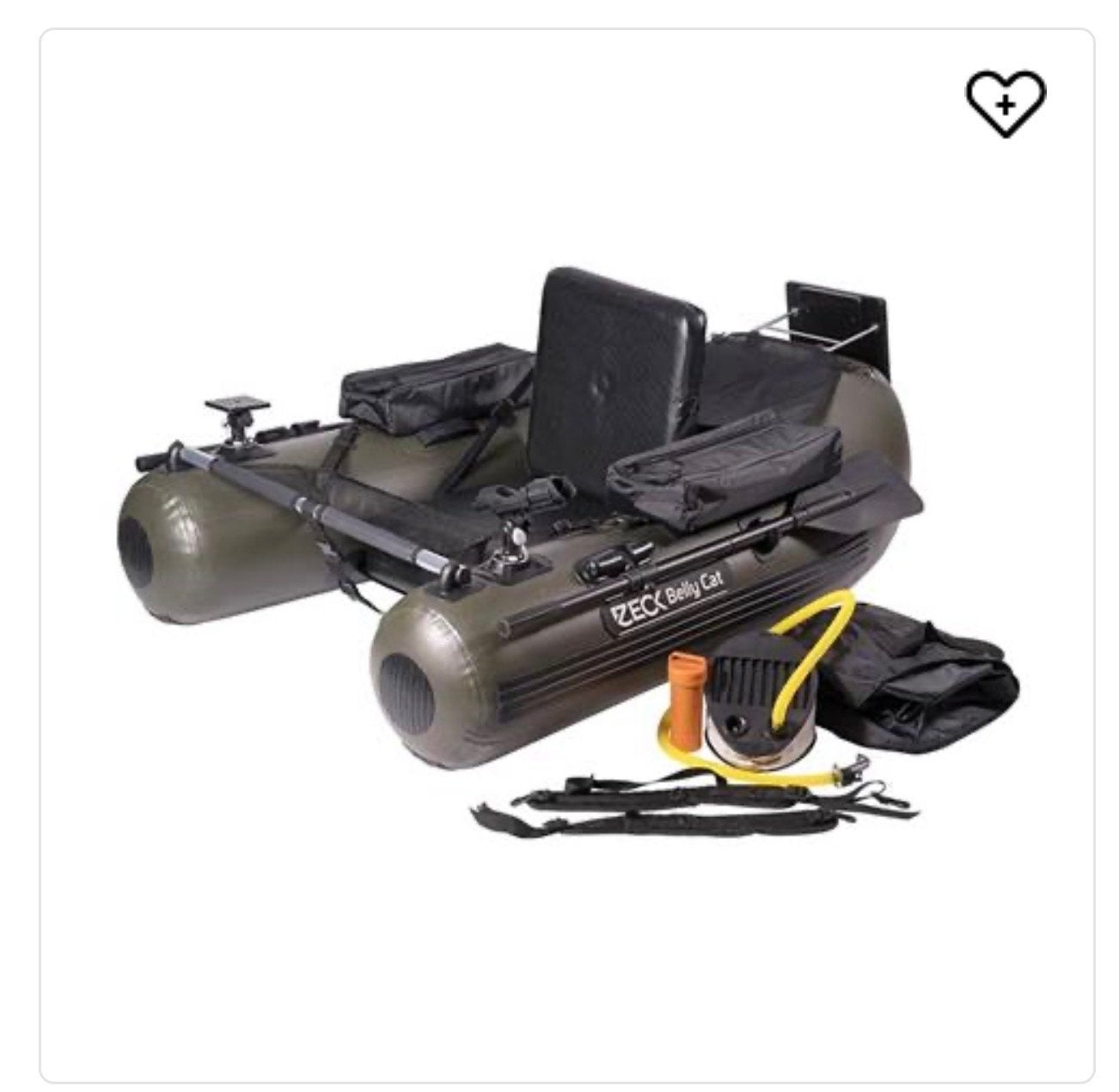 Zeck Belly Boat - Compleet met pomp en peddels, Ophalen, Zo goed als nieuw, Overige typen