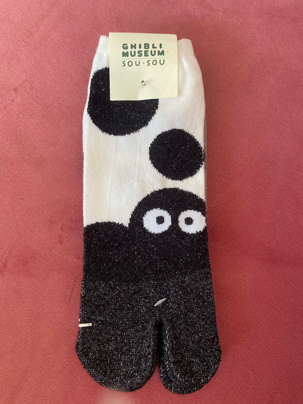 Ghibli Museum Sou Sou Roetgeest Sokken (2 paar), Sokken en Kniesokken, Wit, Nieuw, Overige maten