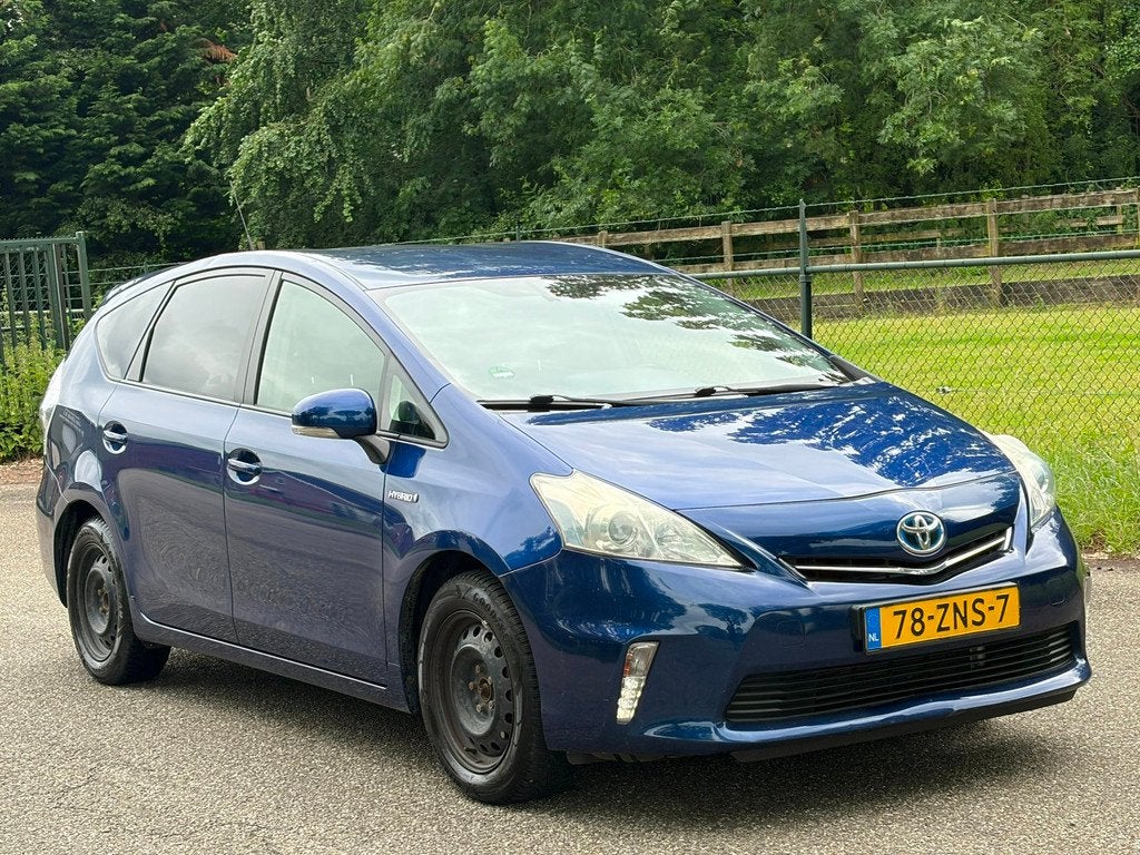 Toyota Prius Wagon 1.8 Comfort /Automaat/Navi/, Auto's, Gebruikt, 4 cilinders, Blauw, 7 stoelen