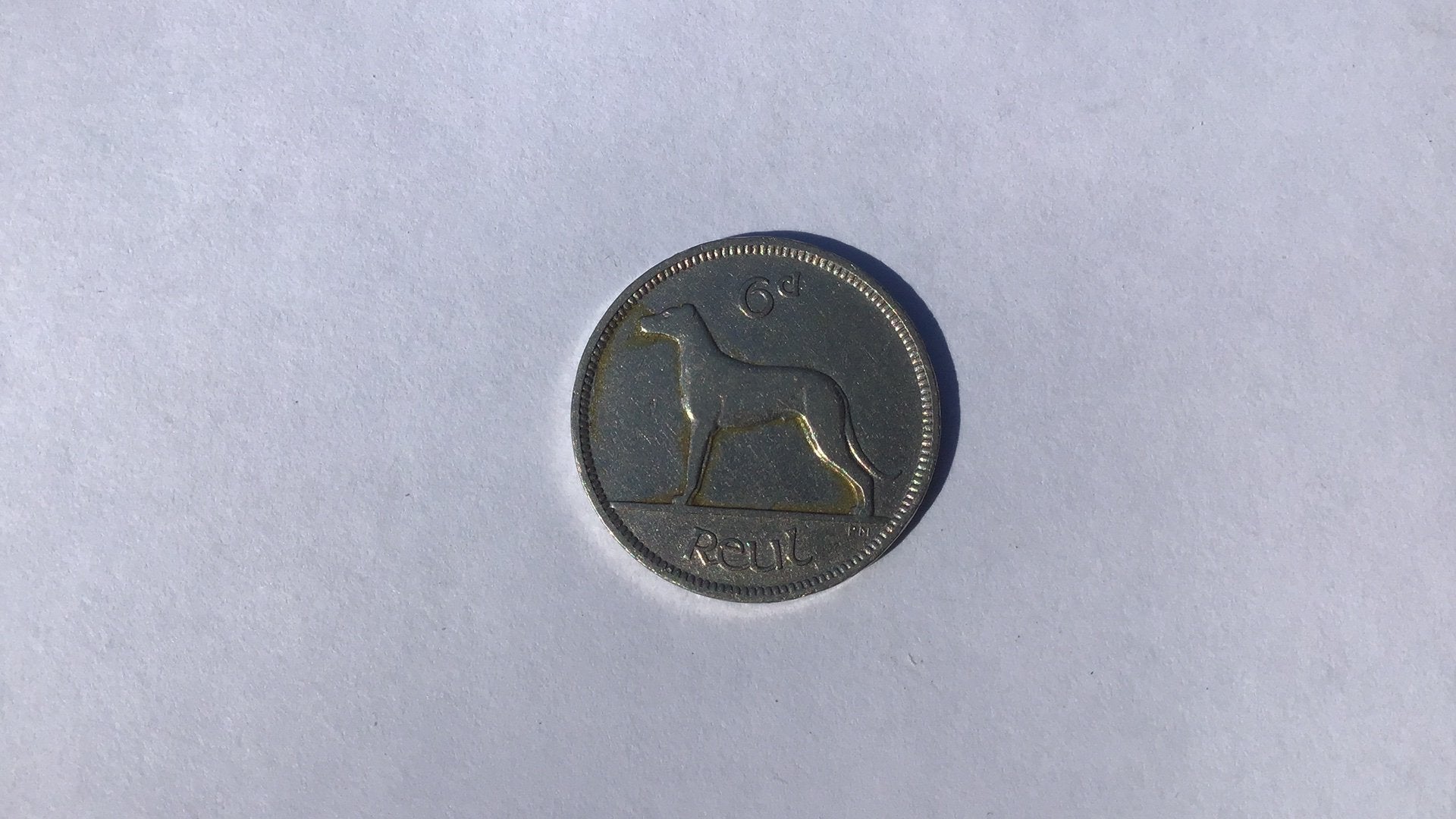 Ierland mooie 6pence 1928., Ophalen of Verzenden, Overige landen