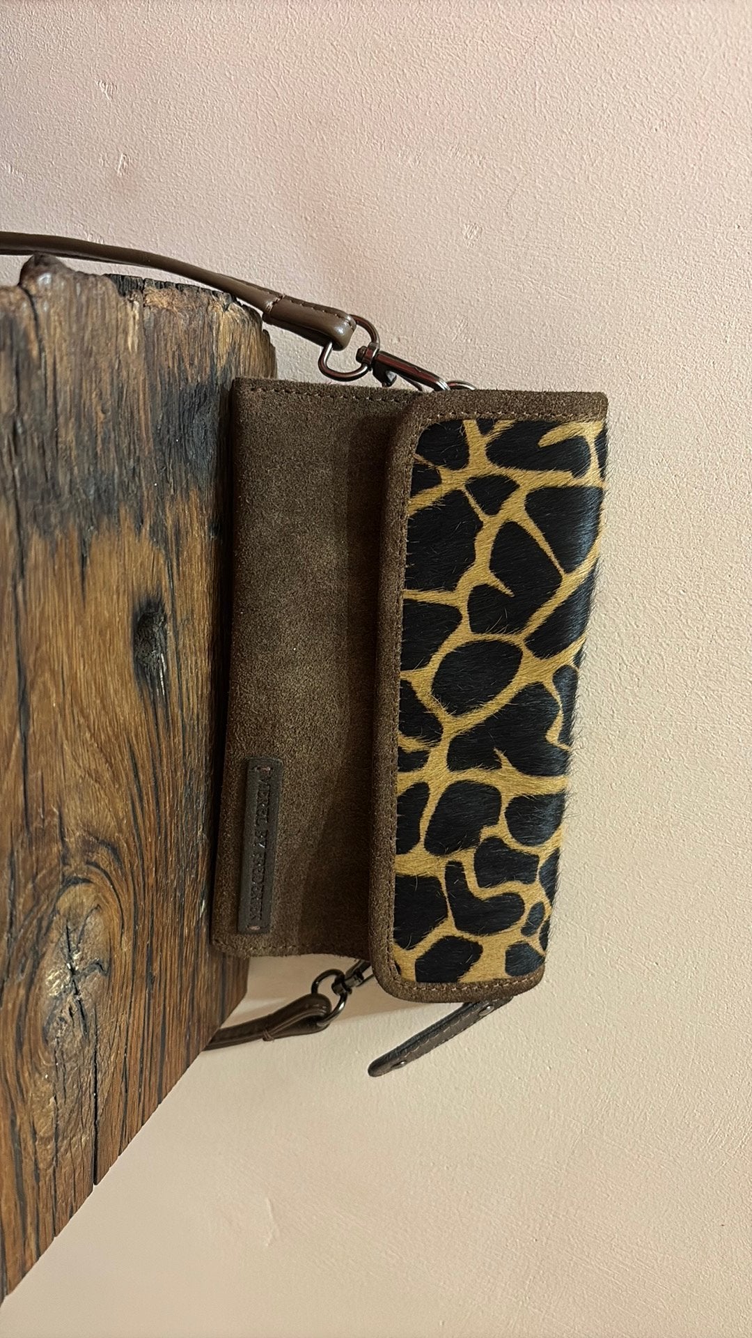 Schoudertas merel by frederiek, Huis en Inrichting, Woonaccessoires | Wijnrekken, Ophalen of Verzenden, Zo goed als nieuw, Minder dan 5 flessen