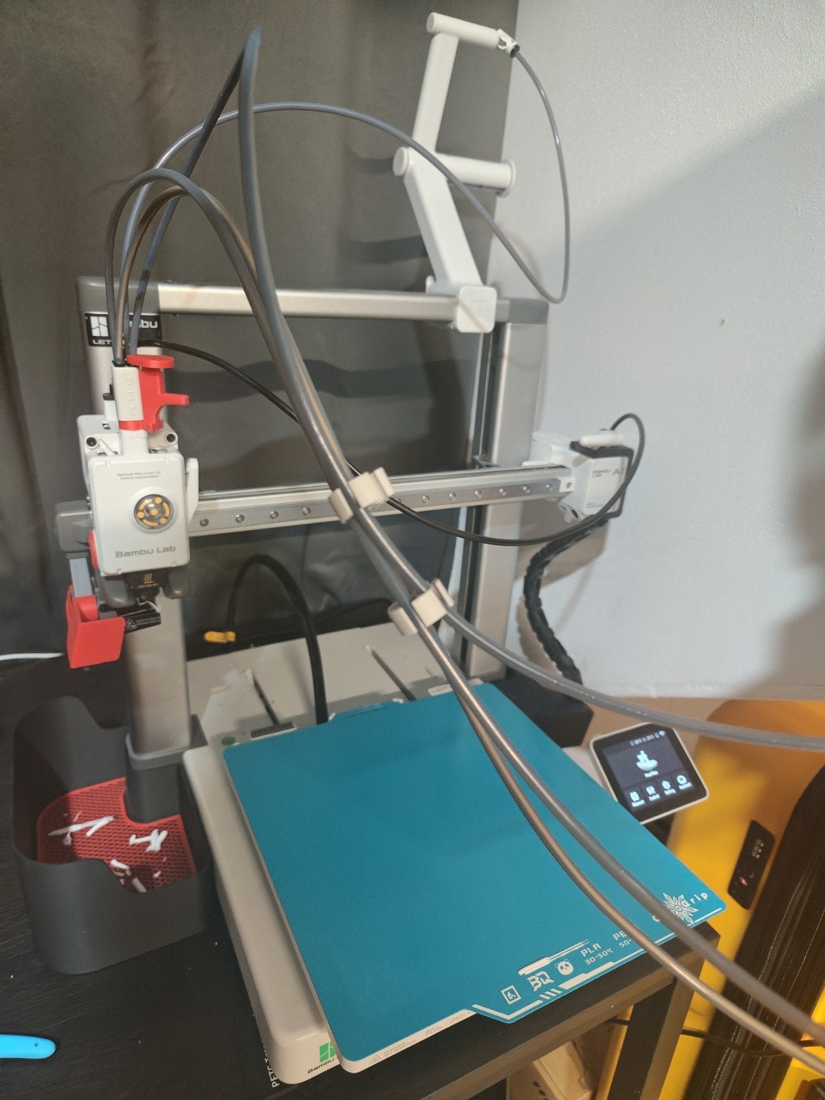 Bambu Lab A1 3D-printer met extra printplaten, Computers en Software, 3D Printers, Ophalen, Gebruikt, Ingebouwde Wi-Fi, Bambu lab A1